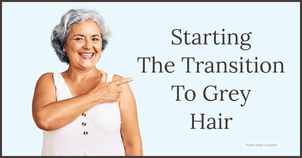 transition to grey hair